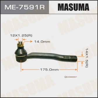 Наконечник рулевой тяги Masuma ME-7591R GRAND VITARA SE420