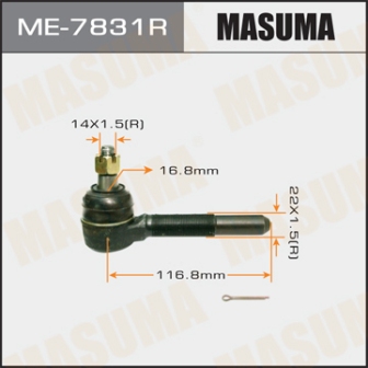 Наконечник рулевой тяги Masuma ME-7831R MITSUBISHI CANTER FE `95.4-..