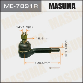 Наконечник рулевой тяги Masuma ME-7891R out CNTER FE5 RH