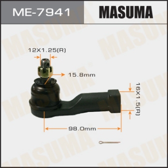 Наконечник рулевой тяги Masuma ME-7941 out TRITON L200 05-