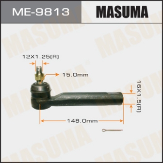 Наконечник рулевой тяги Masuma ME-9813 AVENSIS ADT25 AZT25 CDT250
