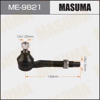 Наконечник рулевой тяги Masuma ME-9821 SAI AVENSIS AZK10 ZRT270L часть тяги