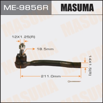 Наконечник рулевой тяги Masuma ME-9856R TEANA L33J RH