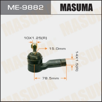 Наконечник рулевой тяги Masuma ME-9882 OUTLANDER CU2W CU5W