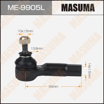 Наконечник рулевой тяги Masuma ME-9905L MAZDA 2 03- LH