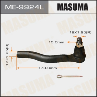 Наконечник рулевой тяги Masuma ME-9924L CROSSTOUR TF2 2010- LH