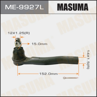 Наконечник рулевой тяги Masuma ME-9927L CR-V RM1 RM4 2012- LH