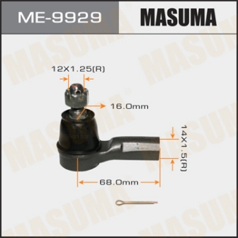 Наконечник рулевой тяги Masuma ME-9929 FR-V 2006-