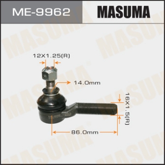 Наконечник рулевой тяги Masuma ME-9962 JIMNY 1998-