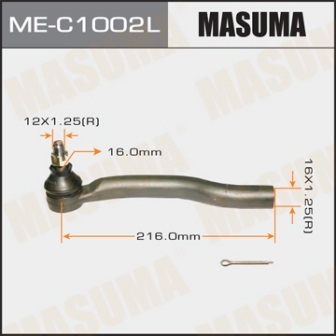 Наконечник рулевой тяги Masuma ME-C1002L ALPHARD ESTIMA ANH2 ACR50 LH