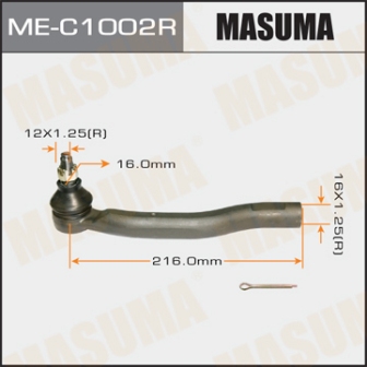 Наконечник рулевой тяги Masuma ME-C1002R ALPHARD ESTIMA ANH2 ACR50 RH