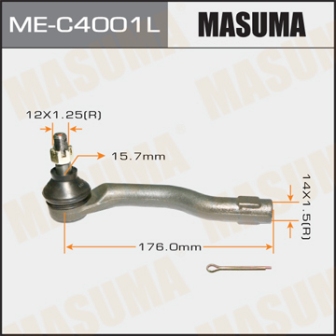 Наконечник рулевой тяги Masuma ME-C4001L MAZDA2 07-11 LH