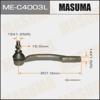 Наконечник рулевой тяги Masuma ME-C4003L MAZDA6 07- LH