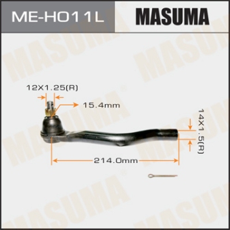 Наконечник рулевой тяги Masuma ME-H011L ODYSSEY RB1 RB2 LH