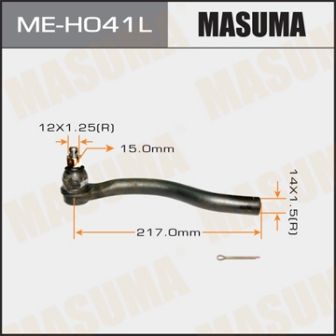 Наконечник рулевой тяги Masuma ME-H041L ODYSSEY RA6