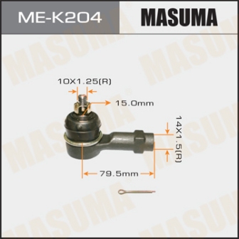 Наконечник рулевой тяги Masuma ME-K204 HYUNDAI KIA