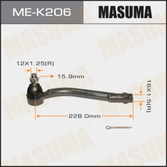 Наконечник рулевой тяги Masuma ME-K206L HYUNDAI KIA SANTA FE LH