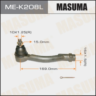 Наконечник рулевой тяги Masuma ME-K208L HYUNDAI KIA TUCSON SPORTAGE LH