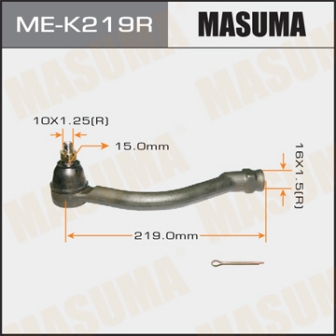 Наконечник рулевой тяги Masuma ME-K219R HYUNDAI KIA RH