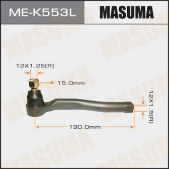 Наконечник рулевой тяги Masuma ME-K553L GENERAL MOTORS DAEWOO LH