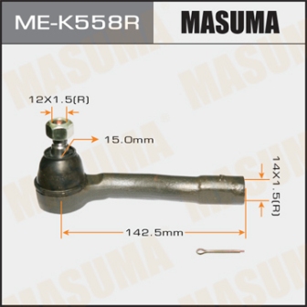 Наконечник рулевой тяги Masuma ME-K558R GENERAL MOTORS DAEWOO RH