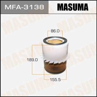 Воздушный фильтр Masuma   MFA-3138  A-3015 с крыльчаткой