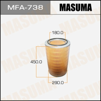 Воздушный фильтр Masuma   MFA-738  A-615A