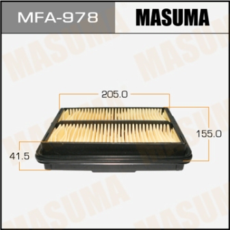 Воздушный фильтр Masuma   MFA-978  A-855