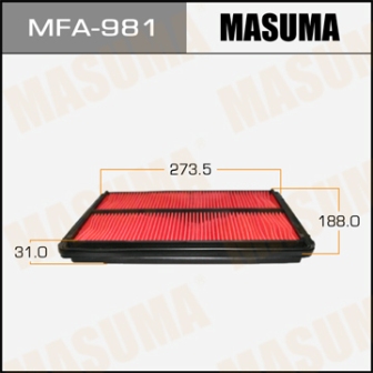 Воздушный фильтр Masuma   MFA-981  A-858