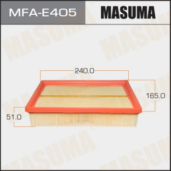 Воздушный фильтр Masuma   MFA-E405  PEUGEOT 307 2000~