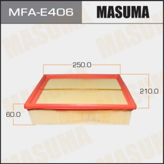 Воздушный фильтр Masuma   MFA-E406  AUDI A4 95-00,A6 97-05,Allroad 00-05