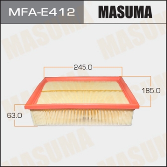 Воздушный фильтр Masuma   MFA-E412  PEUGEOT 307 V2000   05-