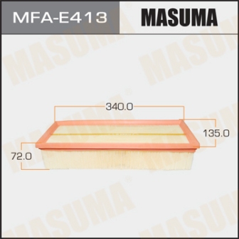 Воздушный фильтр Masuma   MFA-E413  SKODA OCTAVIA V1600, V1800, V1900, V2000   04-