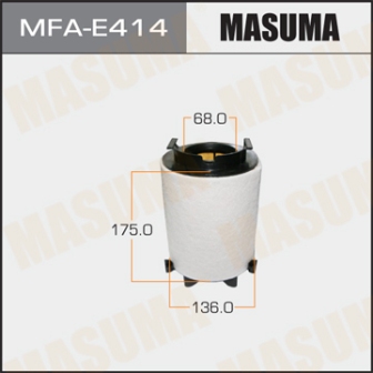 Воздушный фильтр Masuma   MFA-E414  AUDI A3 V1600, V2000   03-