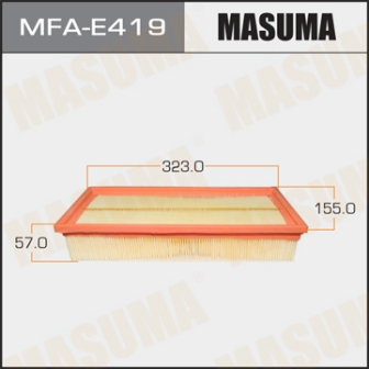 Воздушный фильтр Masuma   MFA-E419  PEUGEOT 406 V1800, V2200   95-04