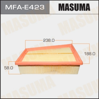 Воздушный фильтр Masuma   MFA-E423  RENAULT MEGANE II V2000   02-