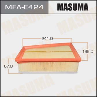 Воздушный фильтр Masuma   MFA-E424  RENAULT MEGANE II V1600   08-