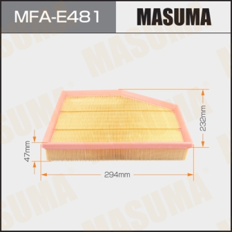 Воздушный фильтр Masuma   MFA-E481  BMW 5-SERIES (E61), 6-SERIES (E63)