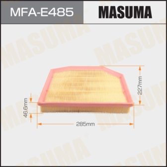 Воздушный фильтр Masuma   MFA-E485  BMW X3 (E83)  N52B30, N52B25