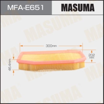 Воздушный фильтр Masuma   MFA-E651  BMW 5-SERIES (F10), 7-SERIES (F02) A0485