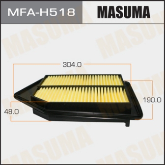 Воздушный фильтр Masuma   MFA-H518  HONDA  ACCORD CP2    2013-