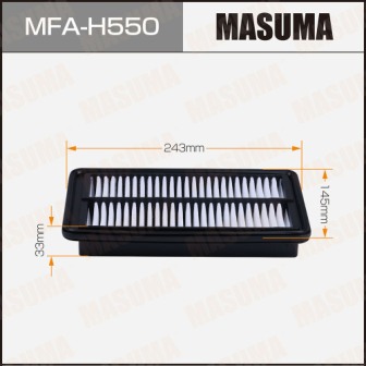 Воздушный фильтр Masuma   MFA-H550  A-2813 HONDA JADE  FR5