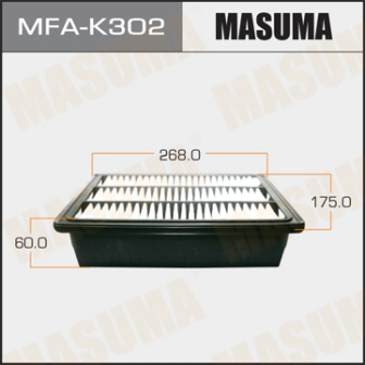 Воздушный фильтр Masuma   MFA-K302  HYUNDAI SANTA FE 2005~ 2,0-2,7V D