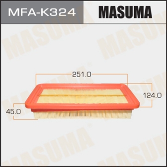 Воздушный фильтр Masuma   MFA-K324  HYUNDAI Getz 2002~