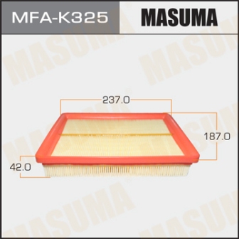Воздушный фильтр Masuma   MFA-K325  HYUNDAI Sonata (D1,DA) 99-05,Sonata EF 01-06,Trajet 00-07;KIA