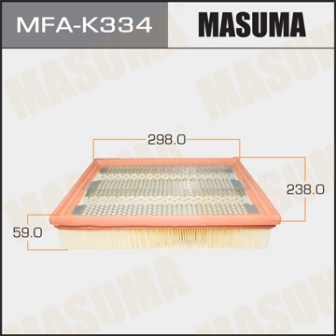 Воздушный фильтр Masuma   MFA-K334  SSANG YONG ACTYON, KYRON V2000, V2300, V2700    05-