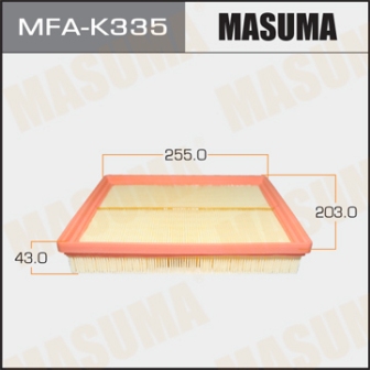 Воздушный фильтр Masuma   MFA-K335  KIA MAGENTIS V2000, V2700   05-