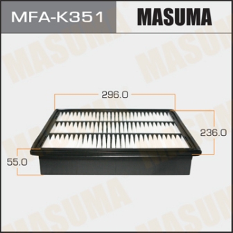 Воздушный фильтр Masuma   MFA-K351  LHD SSANG YONG ACTYON  2005-