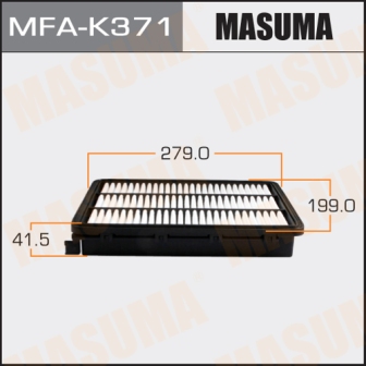 Воздушный фильтр Masuma   MFA-K371  SPORTAGE, TUCSON  15-