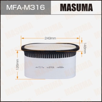 Воздушный фильтр Masuma   MFA-M316